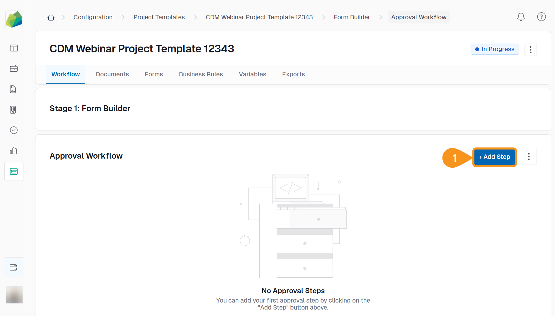 Add Approval Steps to an Approval Workflow