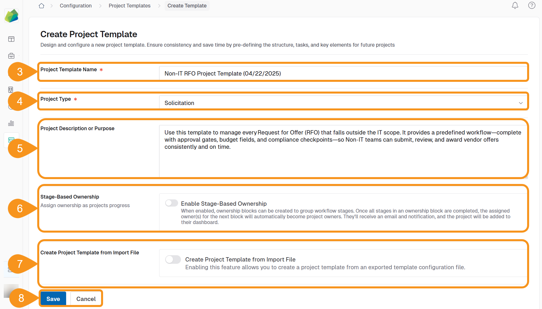 Create a New Project Template 4