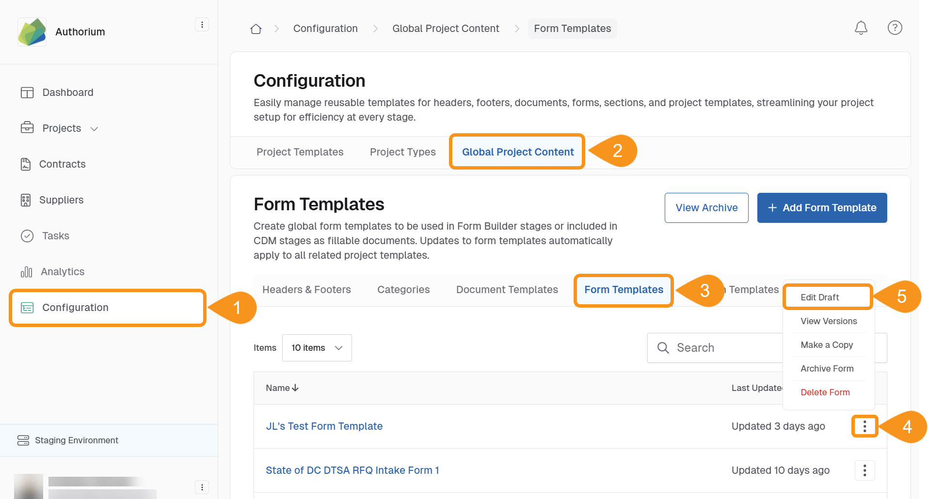 Edit Form Template 1