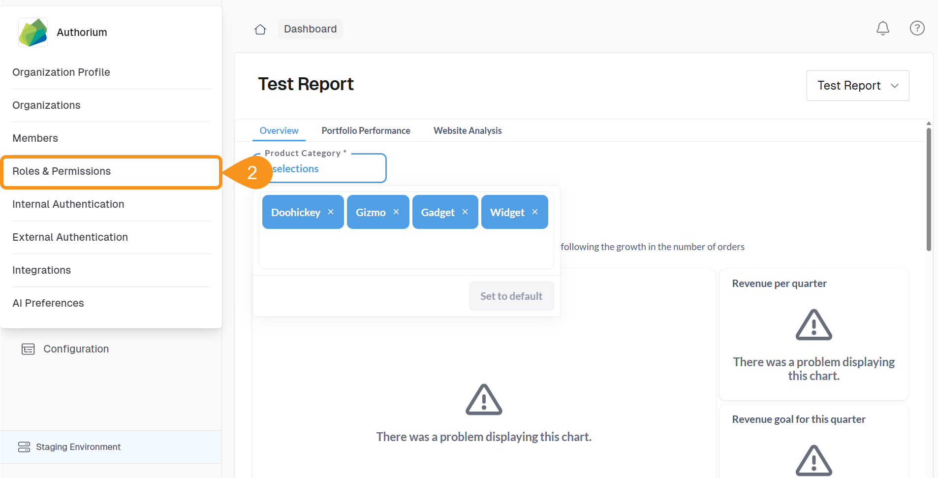 Add or Edit Project Roles