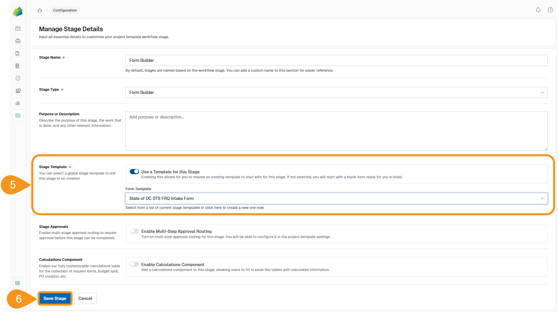Project Data Mapping