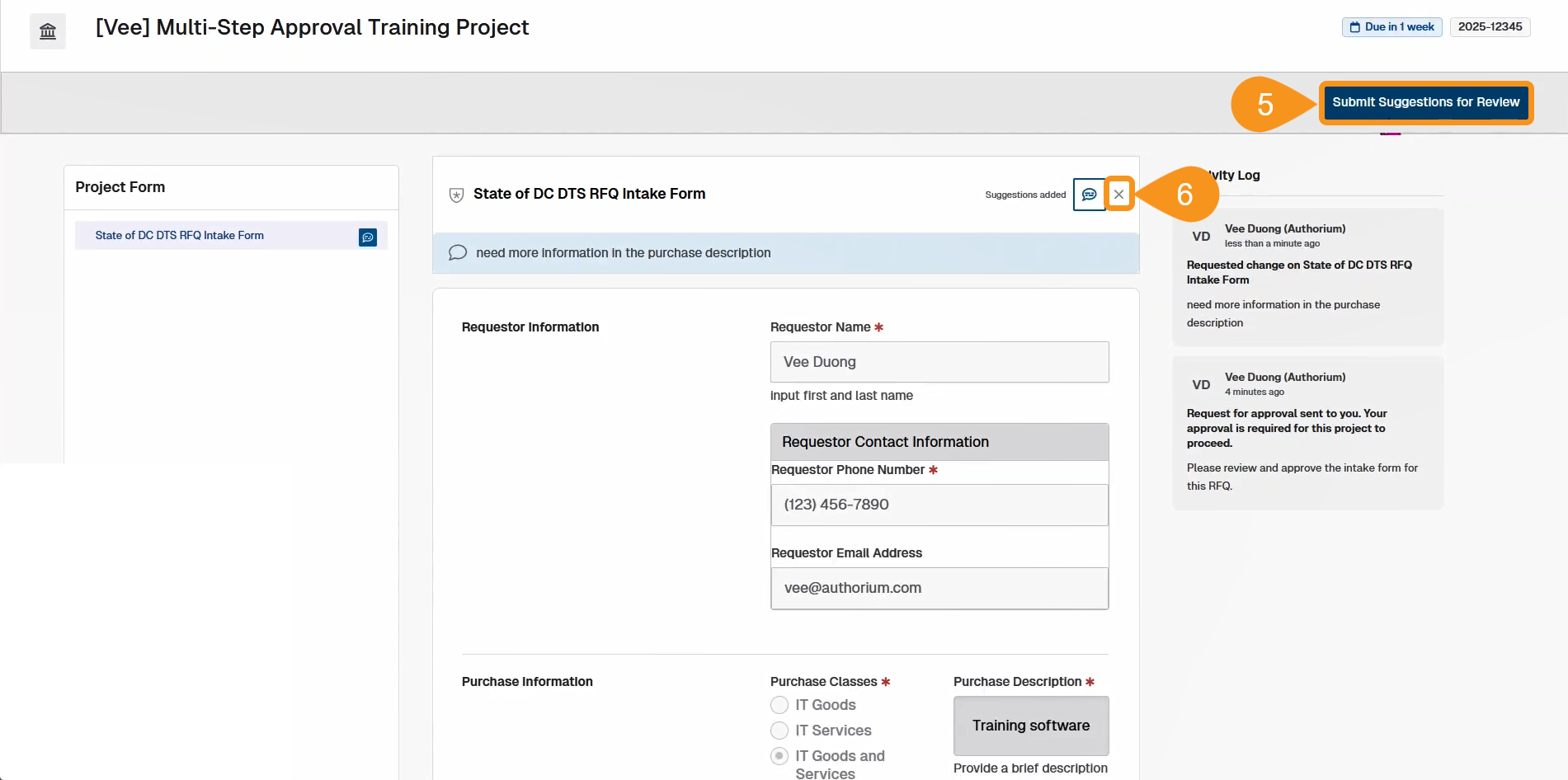 Suggest Changes to Content 4
