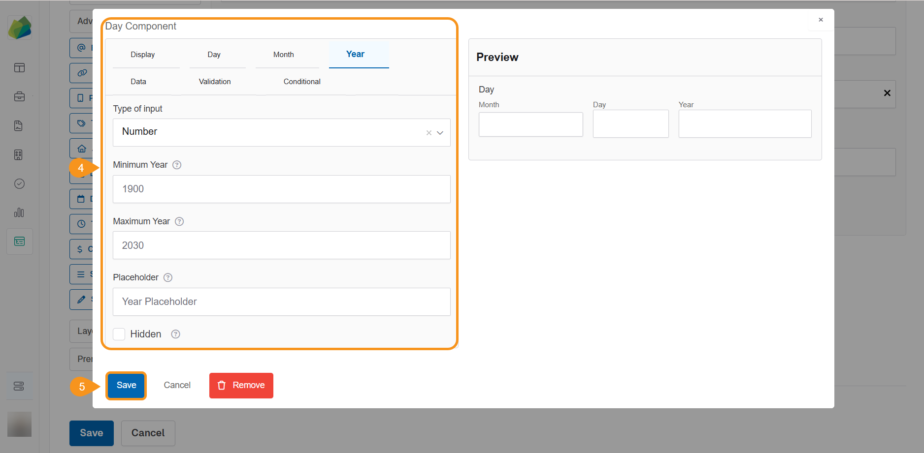 Steps to Add a Component