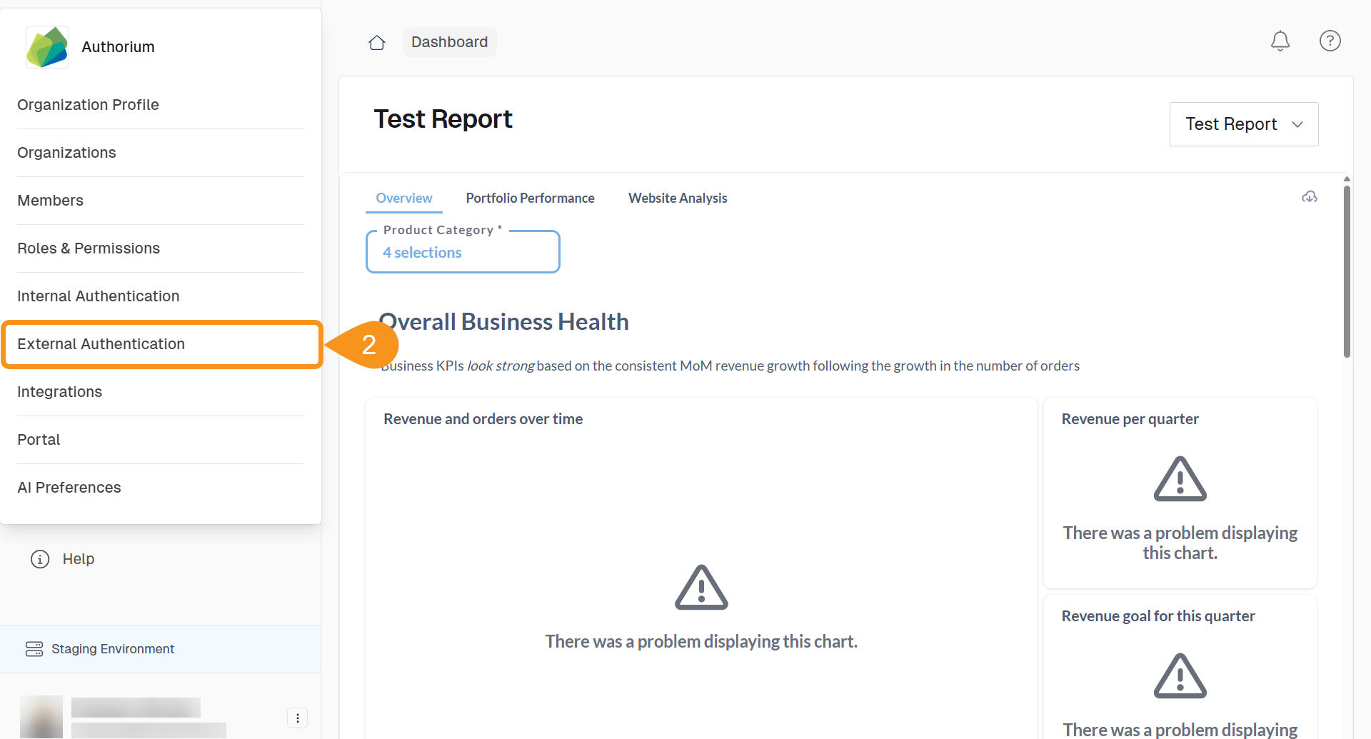 External Authentication